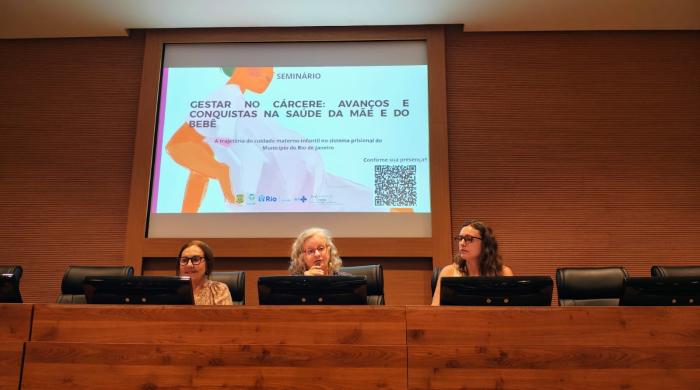 Seminário 'Gestar no Cárcere'